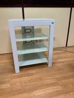Móvel Hi-Fi | 4 prateleiras em Vidro | 60 x 50 x 75 cms | 50 kgs