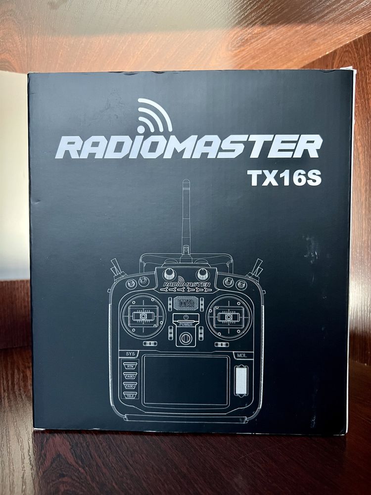Пульт Radiomaster tx16s Max Elrs carbon/red
