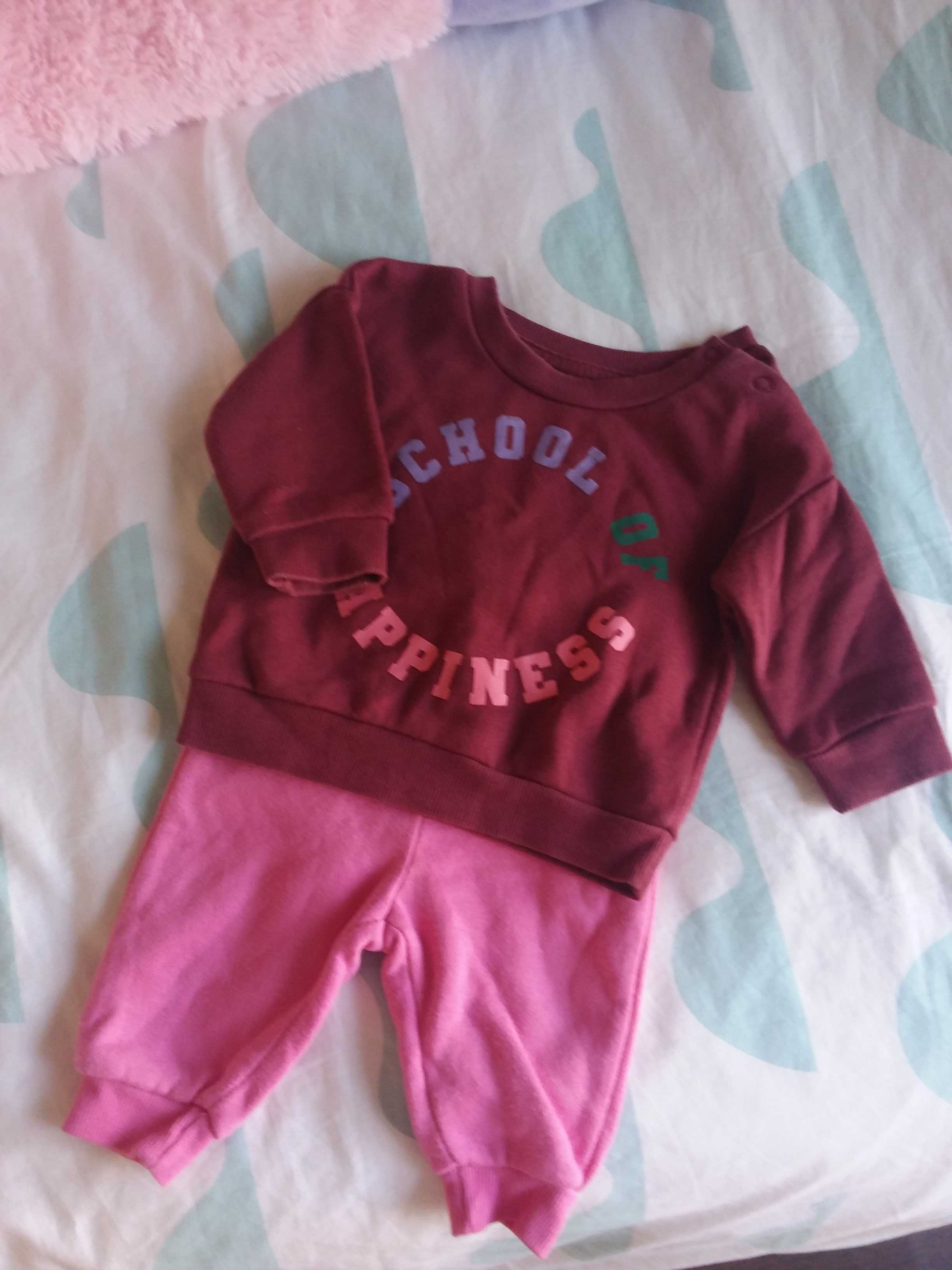 Conjunto duas calças e uma camisola, Primark, 0-3 meses