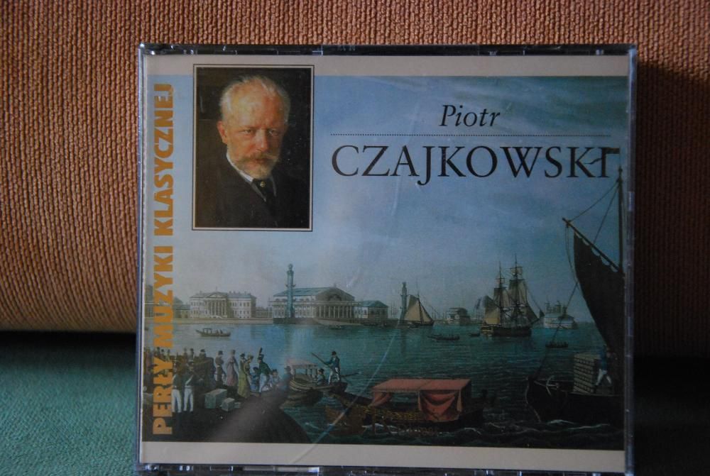 Zestaw 3 płyt CD Piotr Czajkowski Perły Muzyki Klasycznej"- nowe,folia