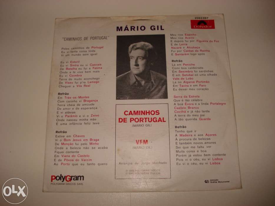 Mário Gil - "Caminhos De Portugal" (1982)