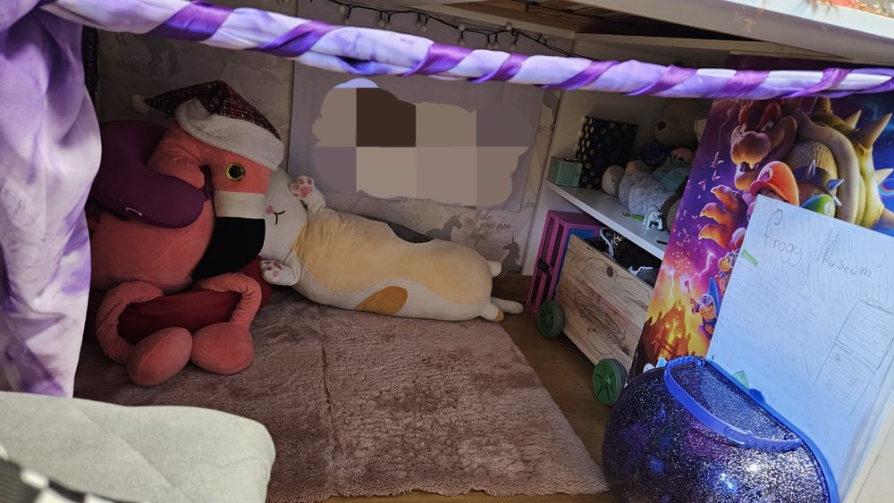 Łóżko piętrowe Sinco z biurkiem