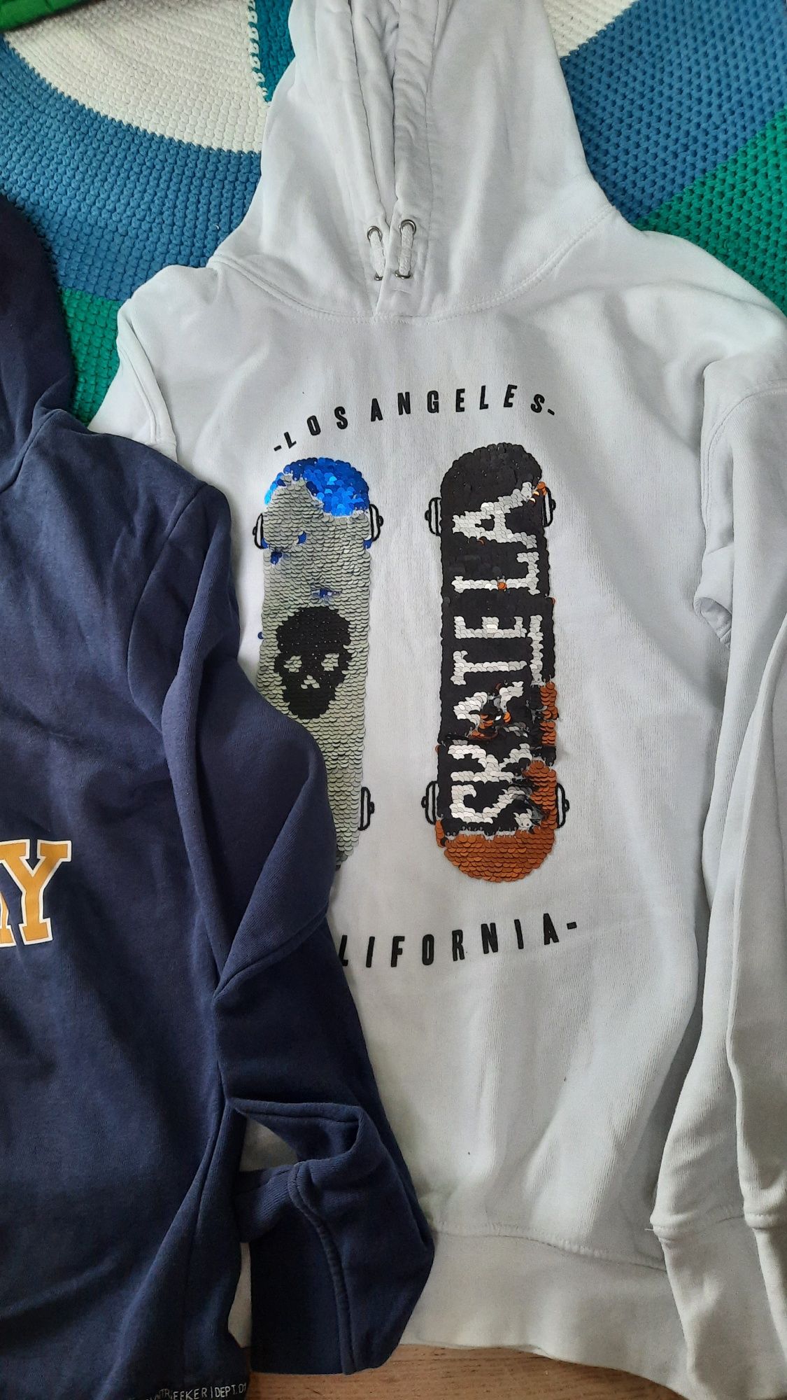 Ikea torba ubrań markowych r.152,pakka , Hilfiger, Pepe Jeans, Adida