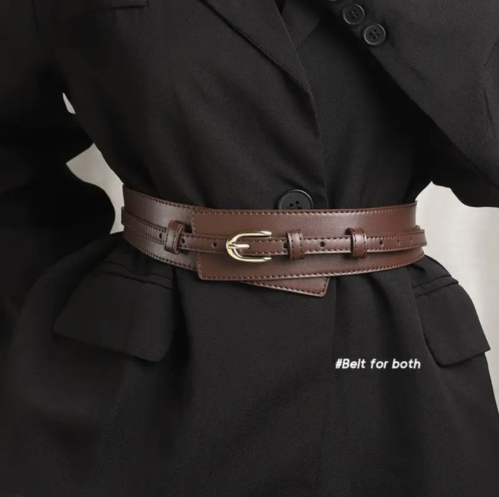 Ремінь жіночий корсетний подвійний