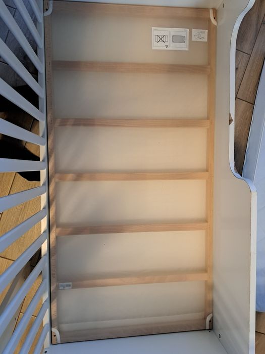 ŁÓŻECZKO IKEA komplet z materacem IKEA