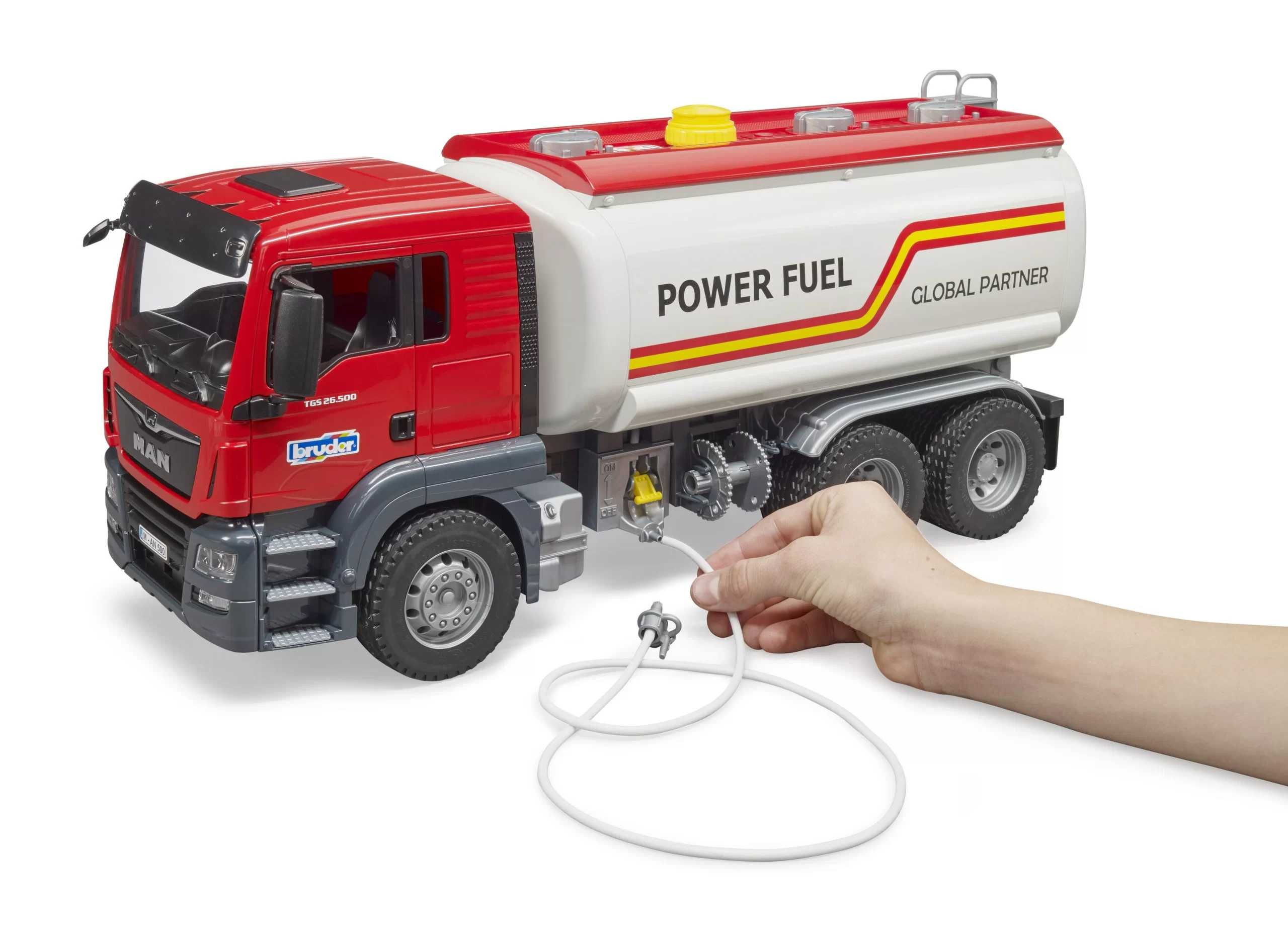 MAN TGS cysterna do przewozu paliw - BRUDER 03775
