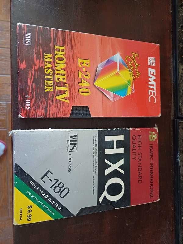 Kasety VHS używane