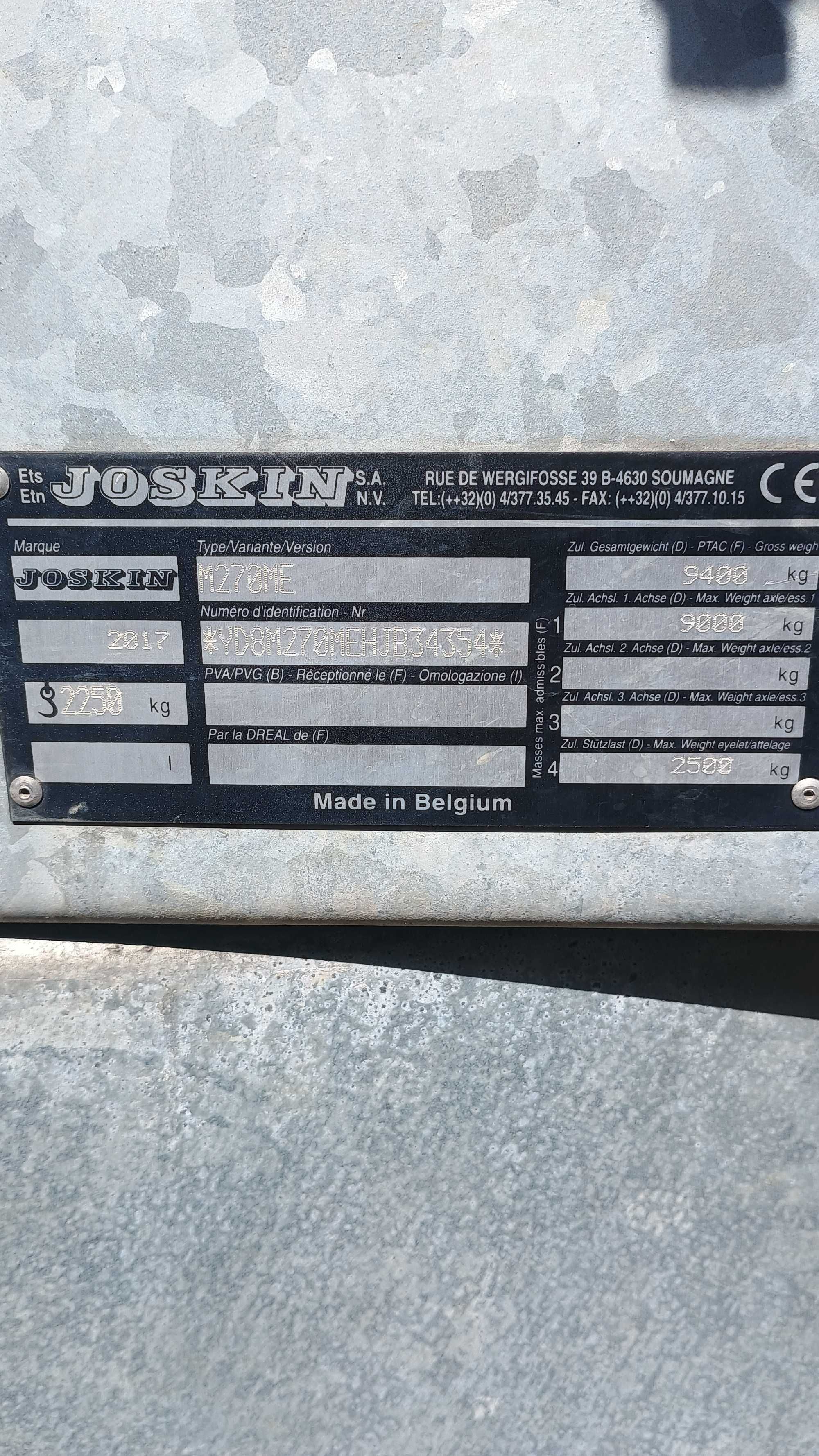 Beczka Joskin Modulo 7000 LITRÓW