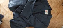 Casaco de pele tipo Blazer