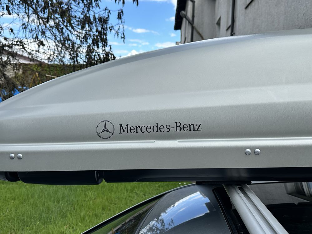 Oryginalny box dachowy Mercedes 400l 220cmx typ 81200/PM Idealny