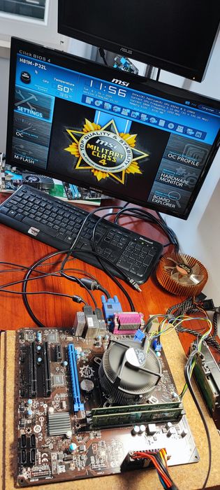 Motherboard MSI H81M-P32L  (LGA/Socket 1150)