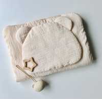 Pościel dla niemowlaka muślin dla niemowlaka poduszka mis