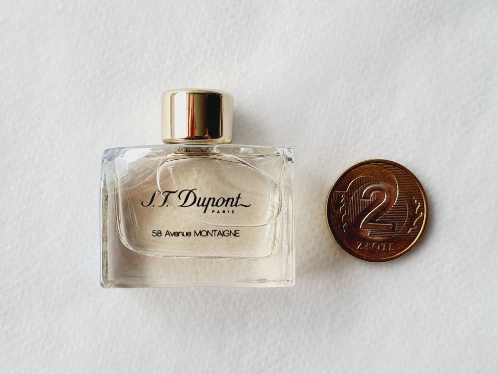 S. T. Dupont 58 Avenue Montaigne MINIATURA kolekcjonerska 5ml