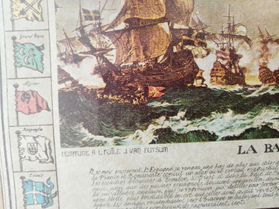 quadro la batailhe de trafalgar