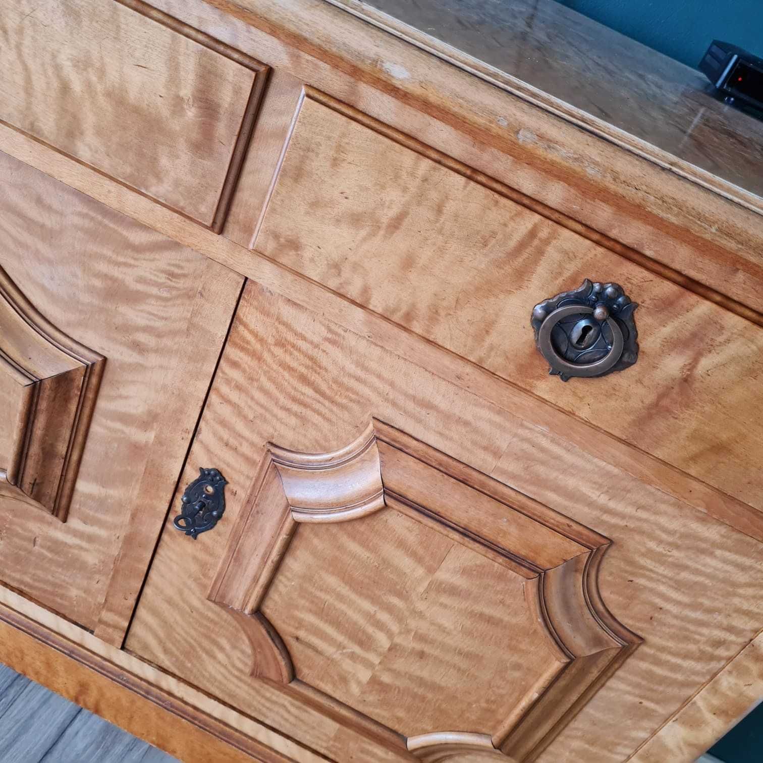 Antyk Komoda drewniana styl chippendale