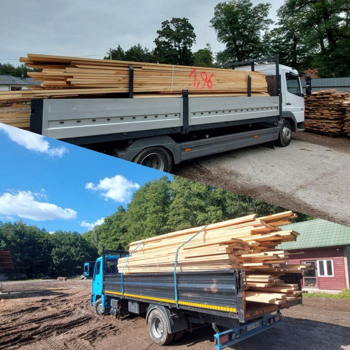 Wiezba dachowa/Deski szalunkowe/Impregnacja/Transport