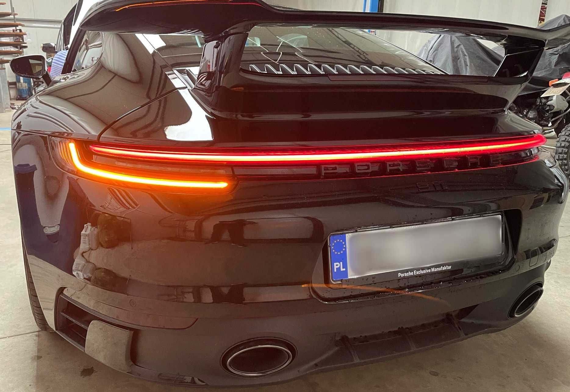 Konwersja kodowanie i przeróbka lamp Porsche 911 Cayenne Taycan Macan