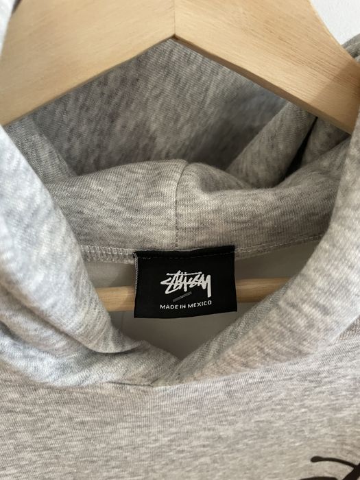 Hoodie Cinzento Stüssy