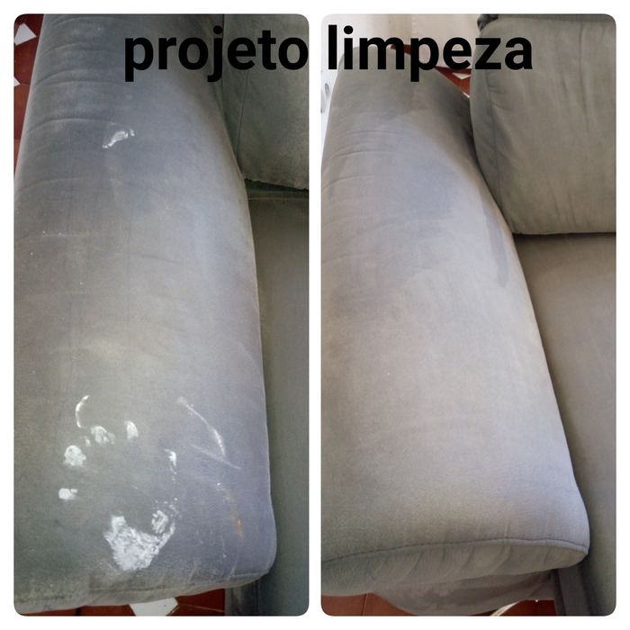 Limpeza de sofás