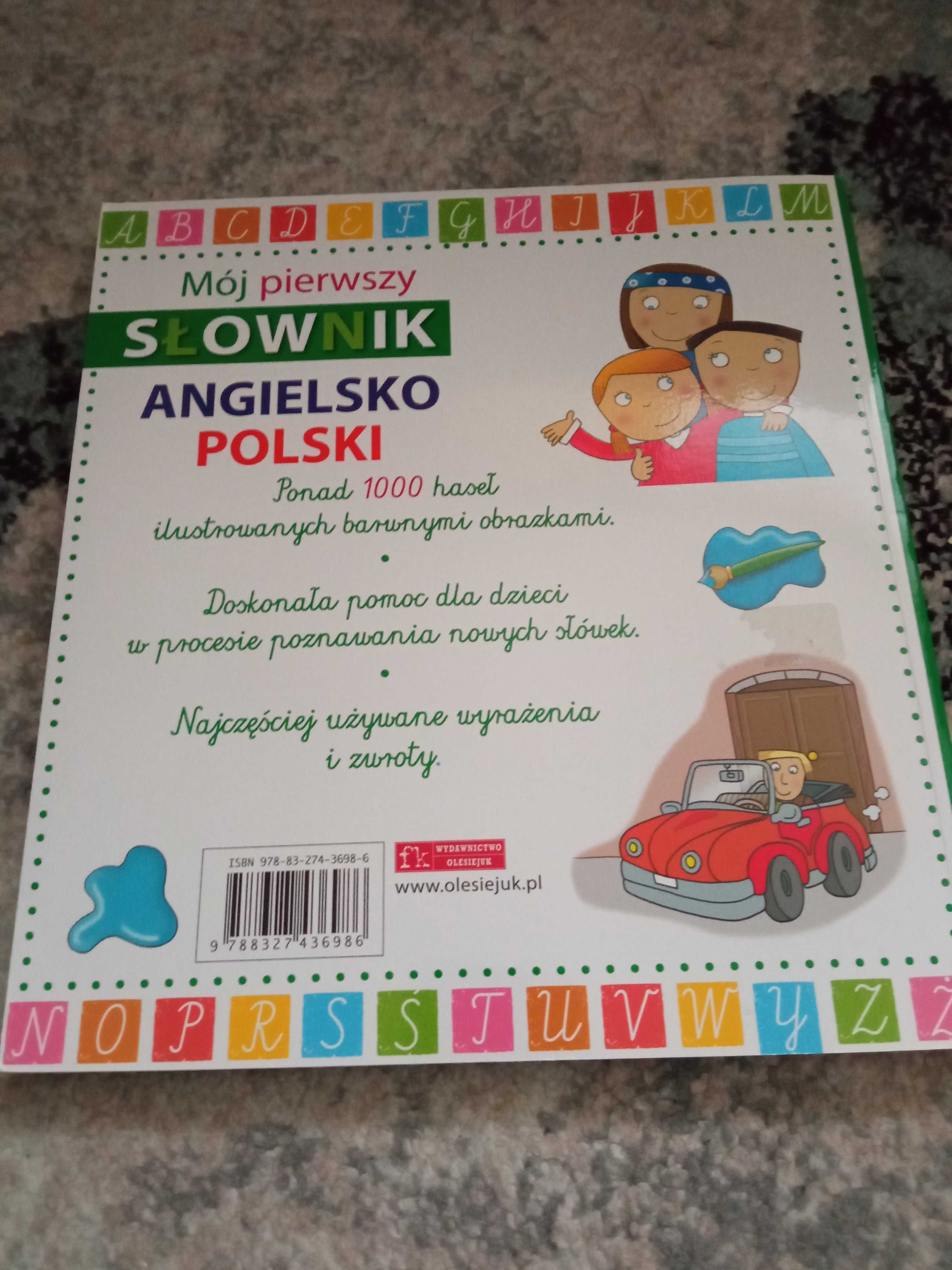 Mój pierwszy słownik angielsko-polski. Dla dzieci