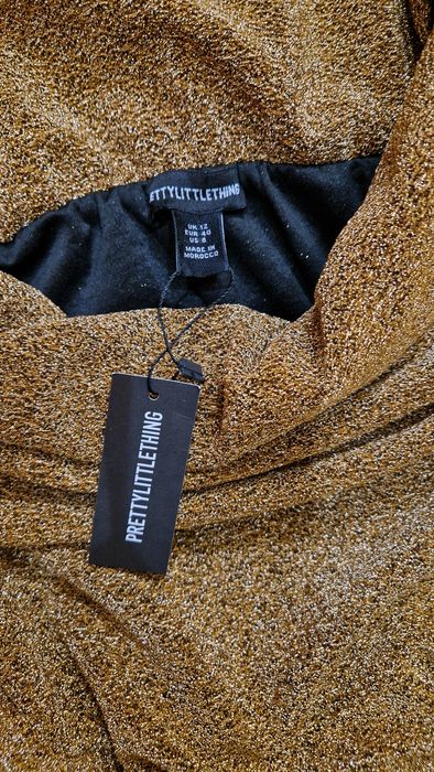 Золотий комбінезон з довгими рукавами PLT