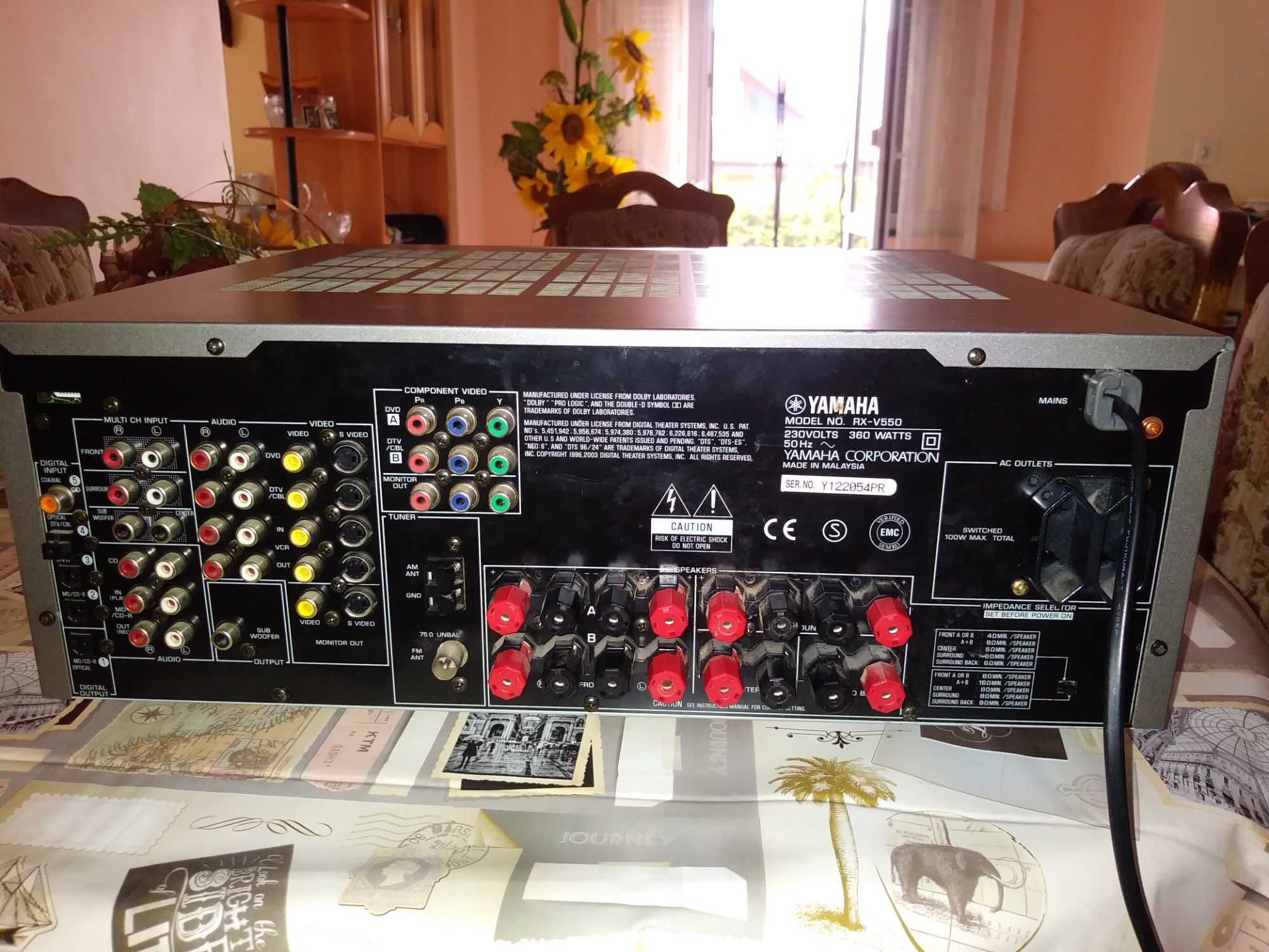 Wzmacniacz Yamaha RX-V550 RDS