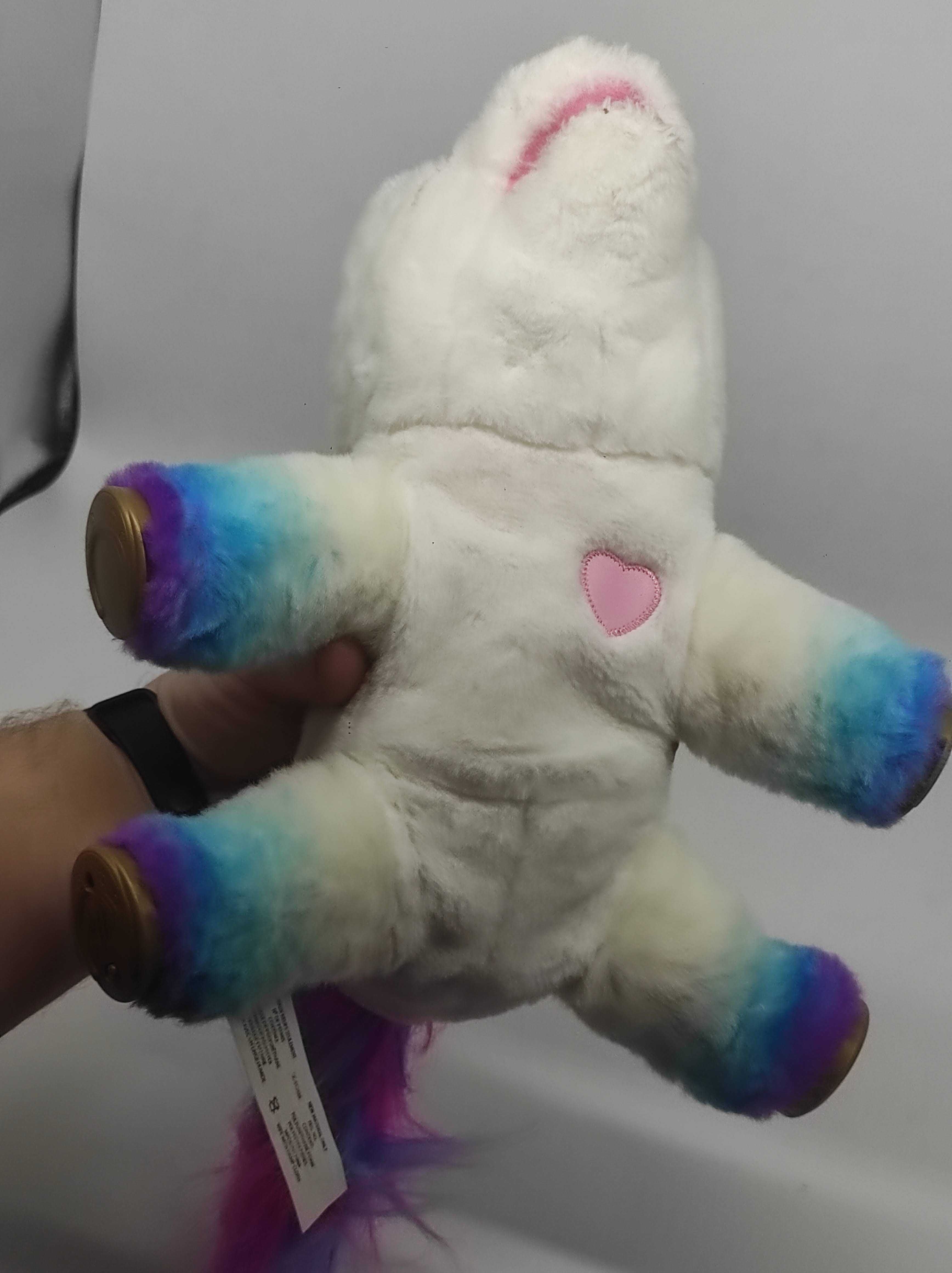 Moose Little live Rainglow Unicorn, interaktywny jednorożec