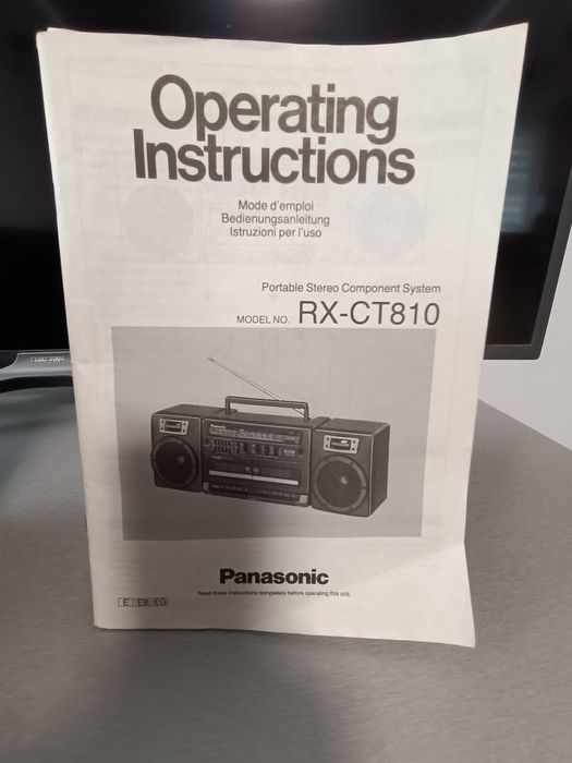 Panasonic RX-CT810 ładny