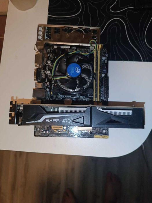 ASUS HB1M-K, I5-4690, 16gb ОЗУ ddr3, rx 560 4gb