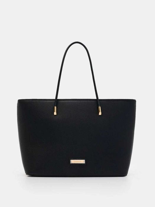 Nowa duża torba torebka damska czarna shopper Mohito