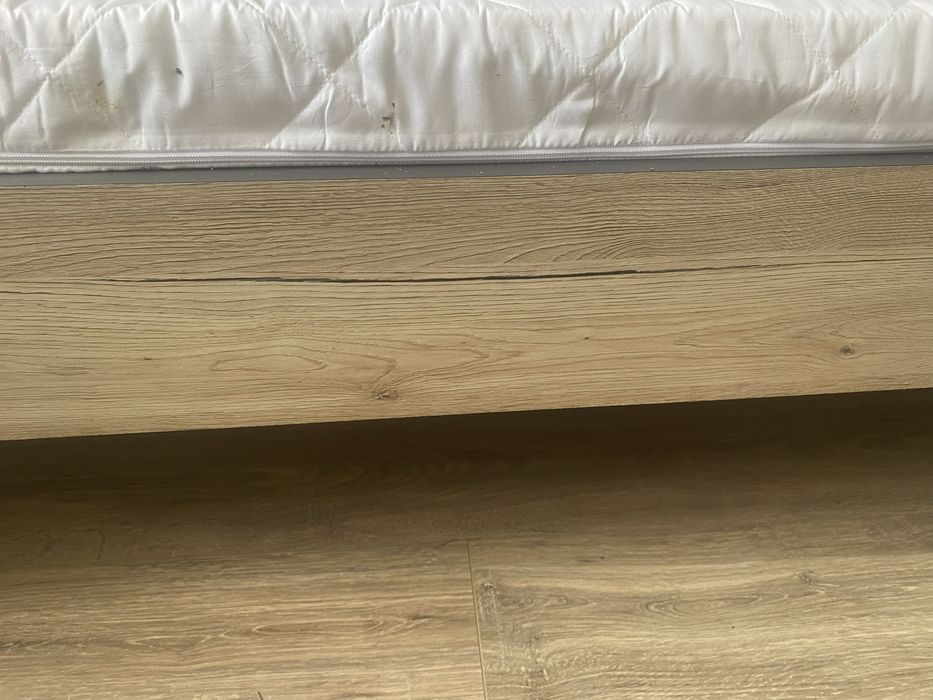 Łóżko jednoosobowe bez materaca