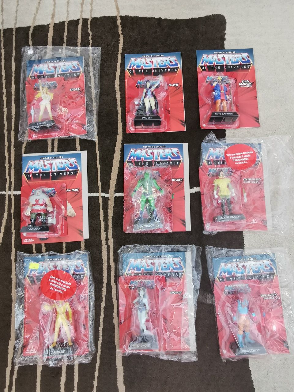 Coleção "MASTERS OF THE UNIVERSE" completa.