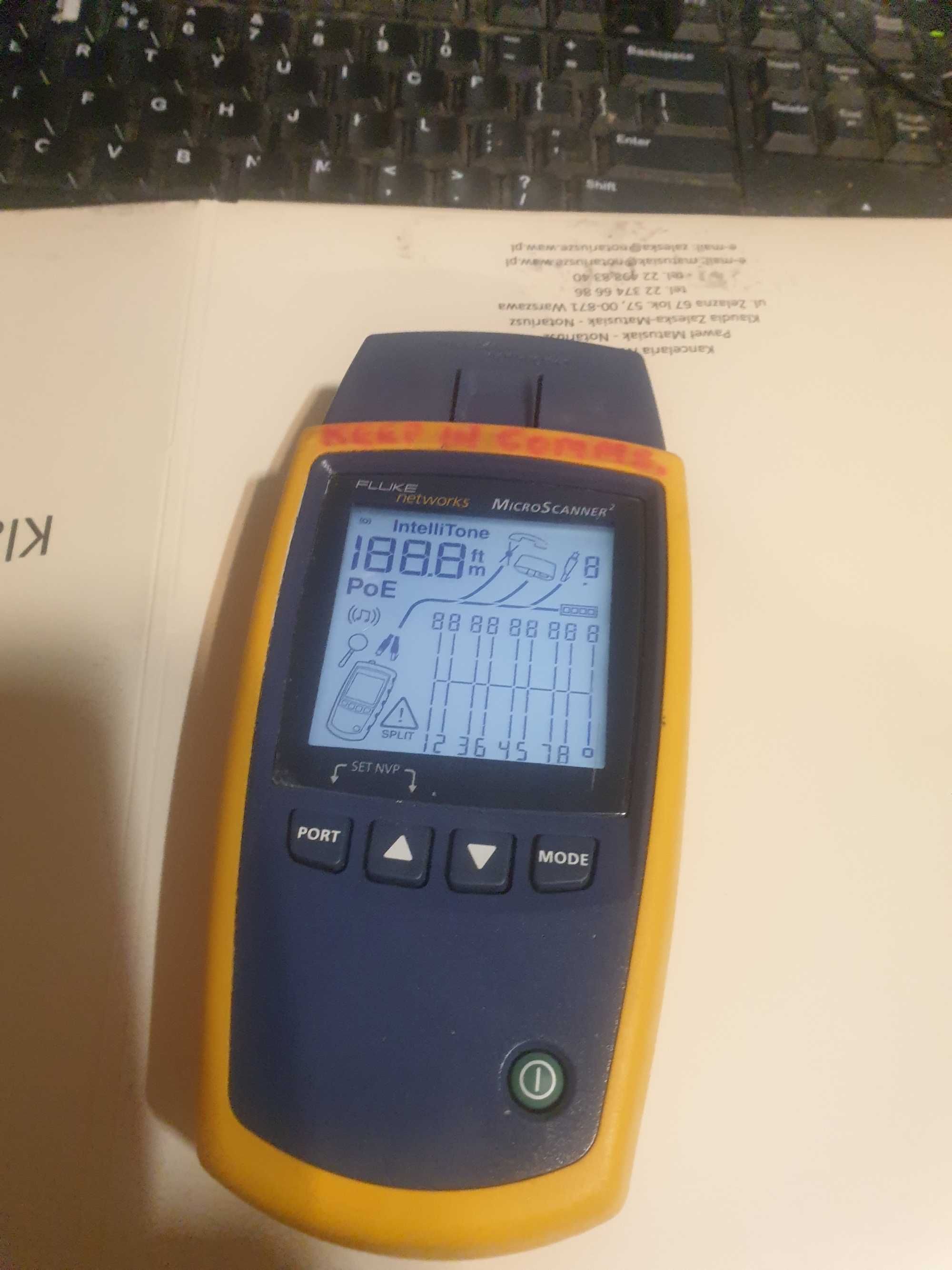 Skopometr Fluke 123