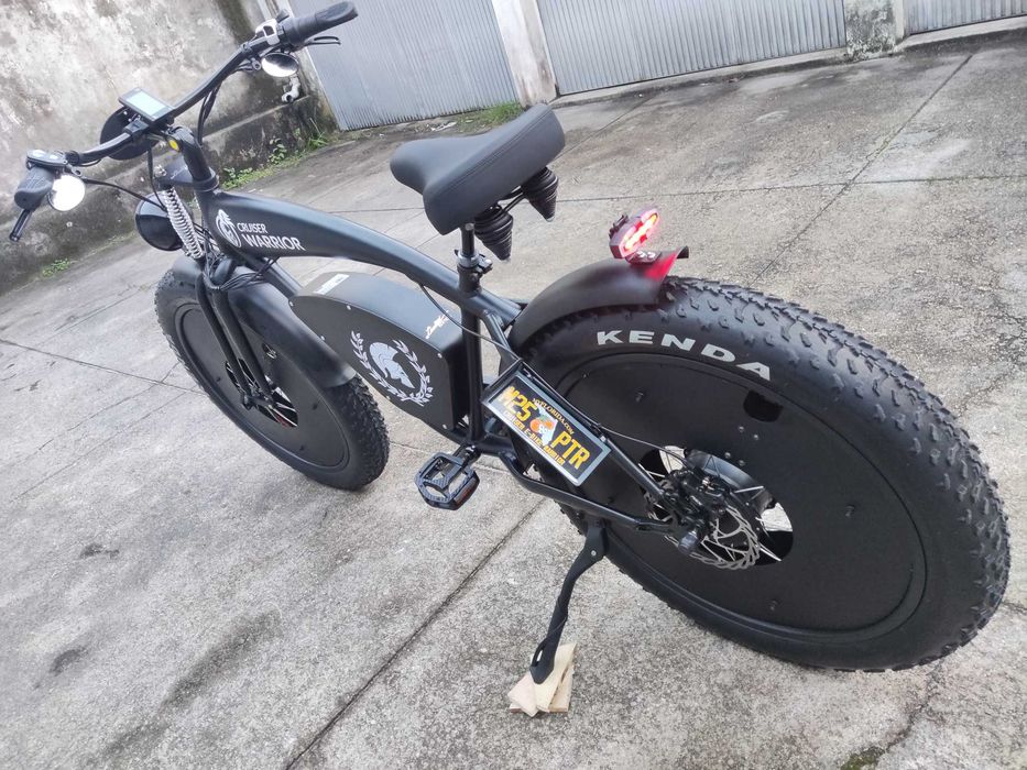 Bicicleta Elétrica Cruiser Retro BoardTrack Racer