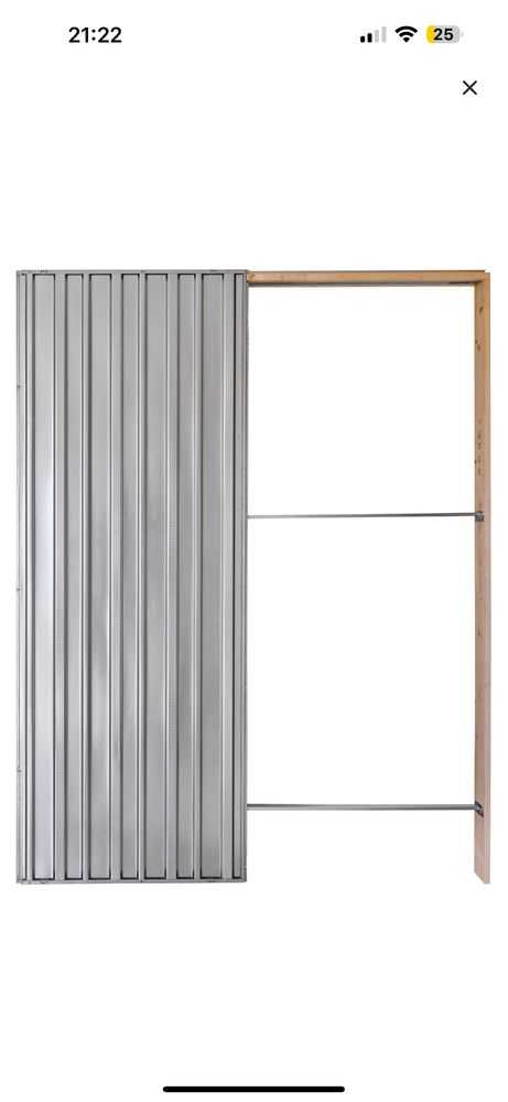 Cassete para porta pladur 70x200