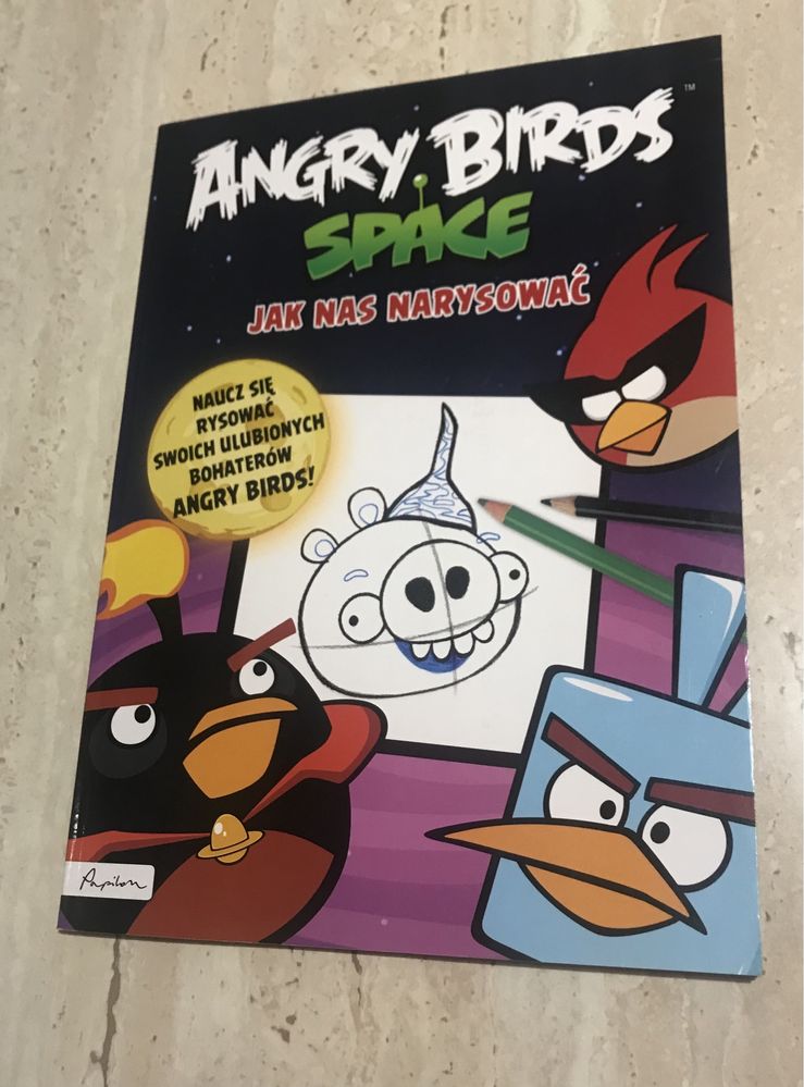 Książka Angry Birds Space Jak nas narysować
