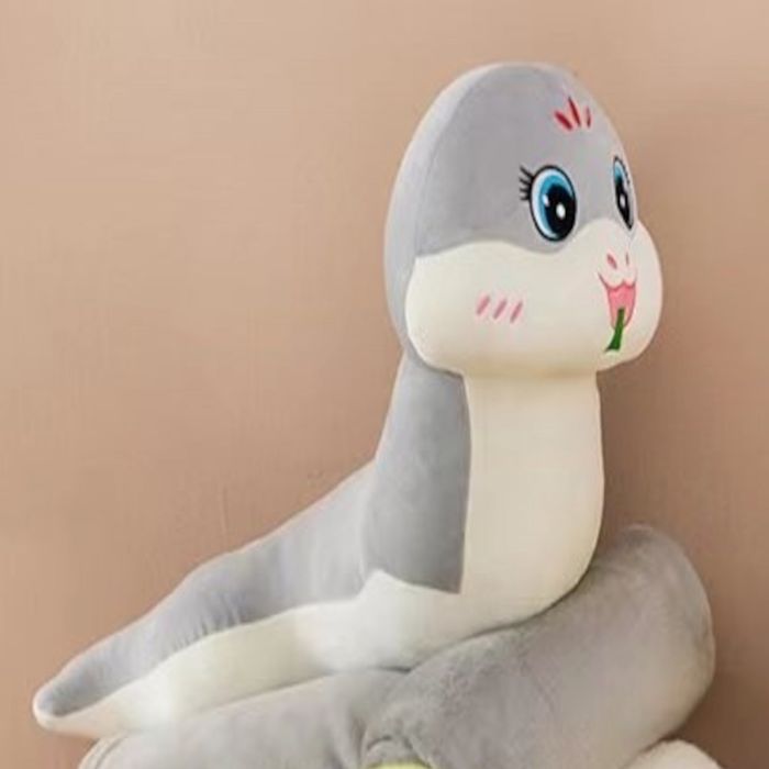 Плед-подушка игрушка 3в1 Змея 62см