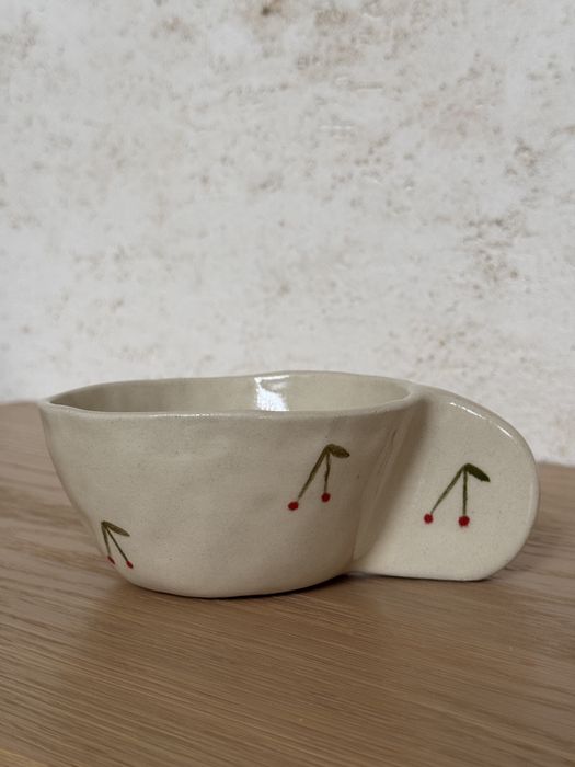 Kubek Ceramica Amica wisienki