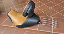 Siedzenie kierowcy z oparciem firmy Saddlemen do HD Road King