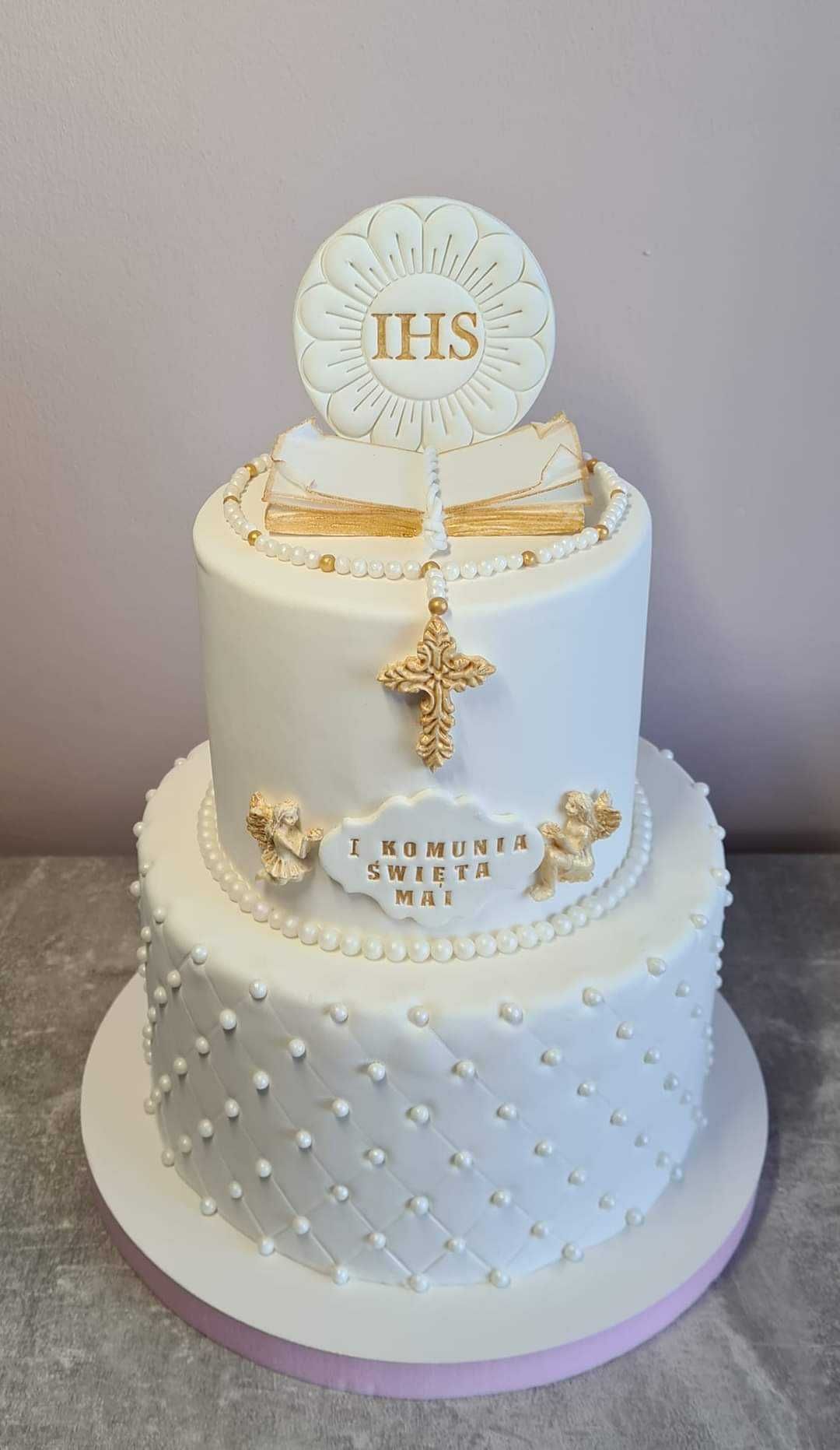 Tort 3D, tort weselny, tort komunijny, tort urodzinowy, chrzciny,