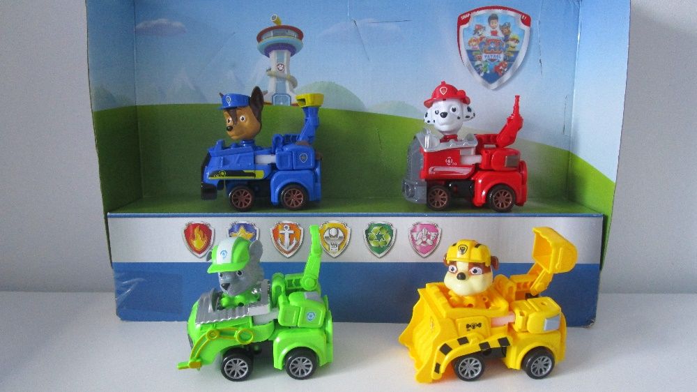 Transformers da Patrulha Pata / PAW Patrol NOVOS (Preço Individual)