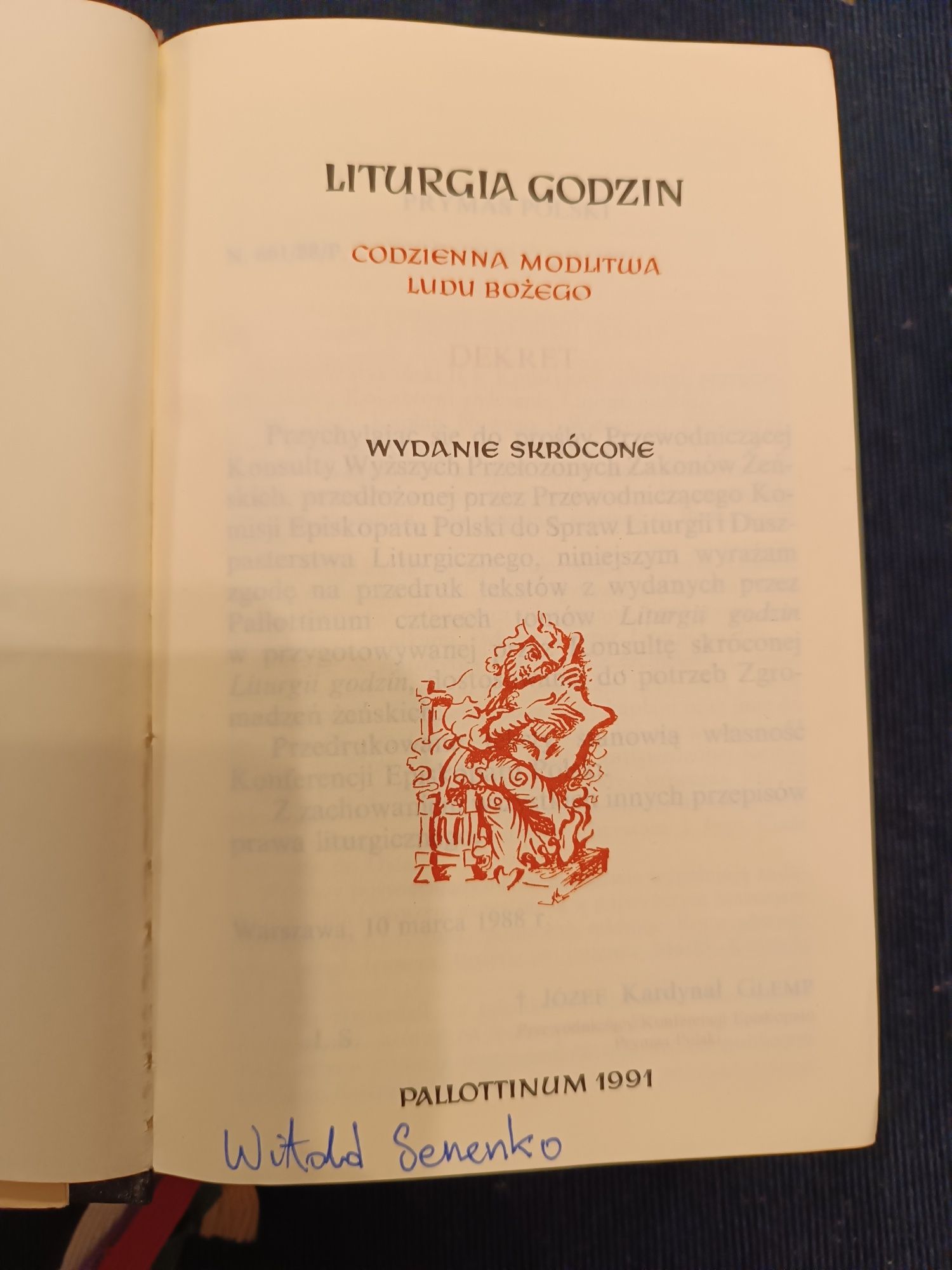 Brewiarz skrócony (1 tom) - liturgia godzin