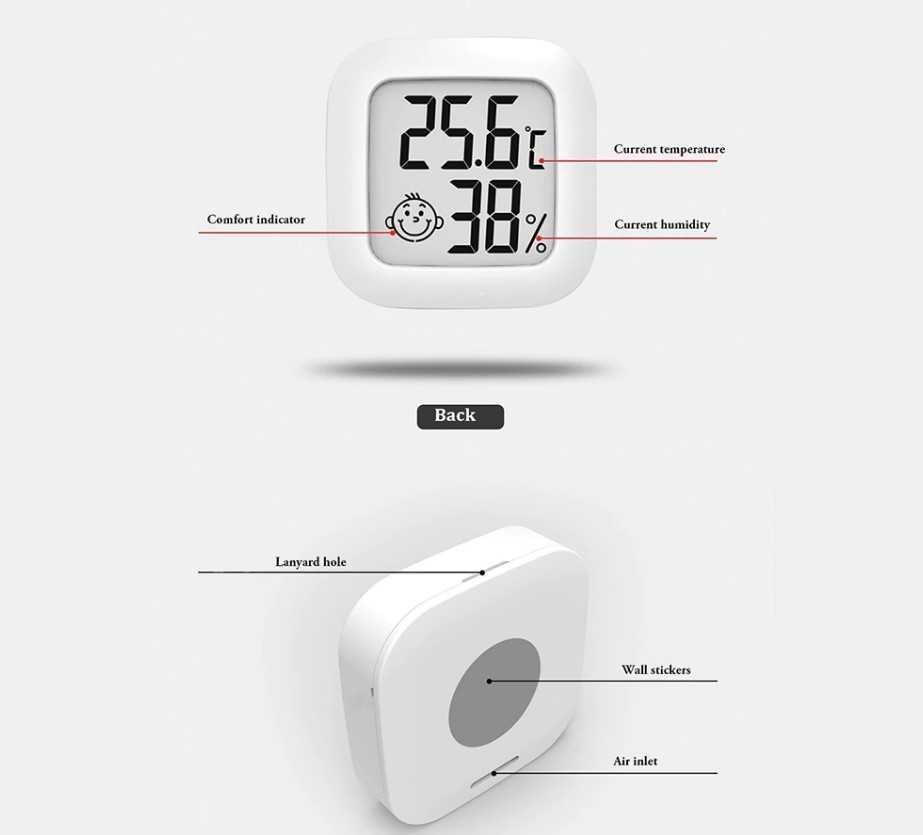 Termómetro Higrómetro Digital (medidor de temperatura e humidade)