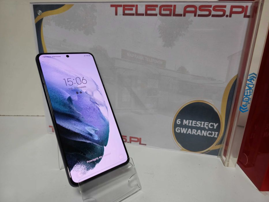 Samsung Galaxy S21 5G 128GB Phantom Gray Stan BARDZO DOBRY