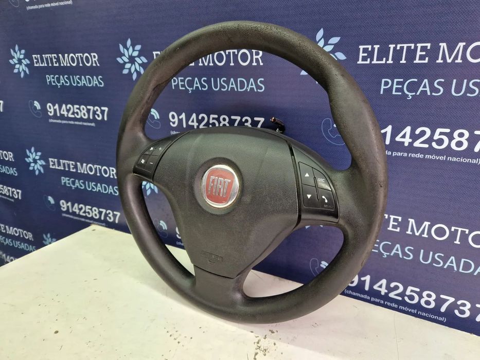 Volante usado borracha com airbag FIAT DOBLO