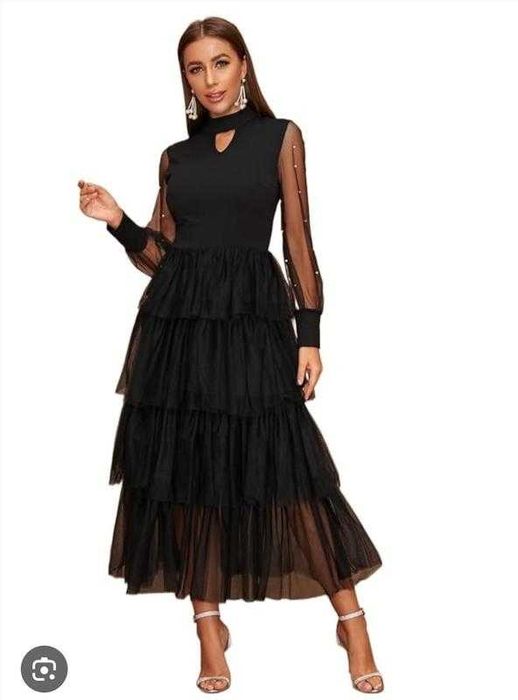 Платье вечернее макси на 48-50