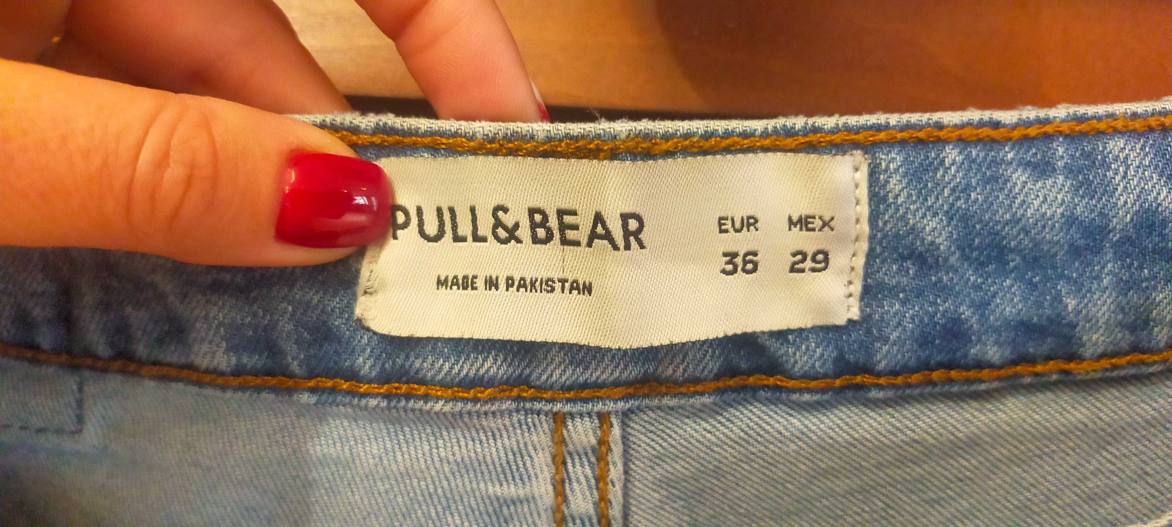 Spodnie męskie dżinsowe Pull Bear