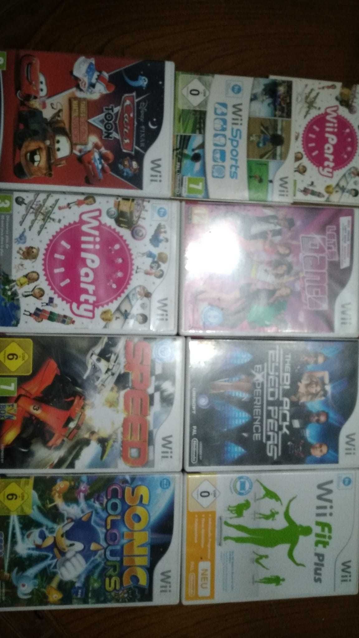 Wii + 2 comandos + Jogos (Ver Descrição)