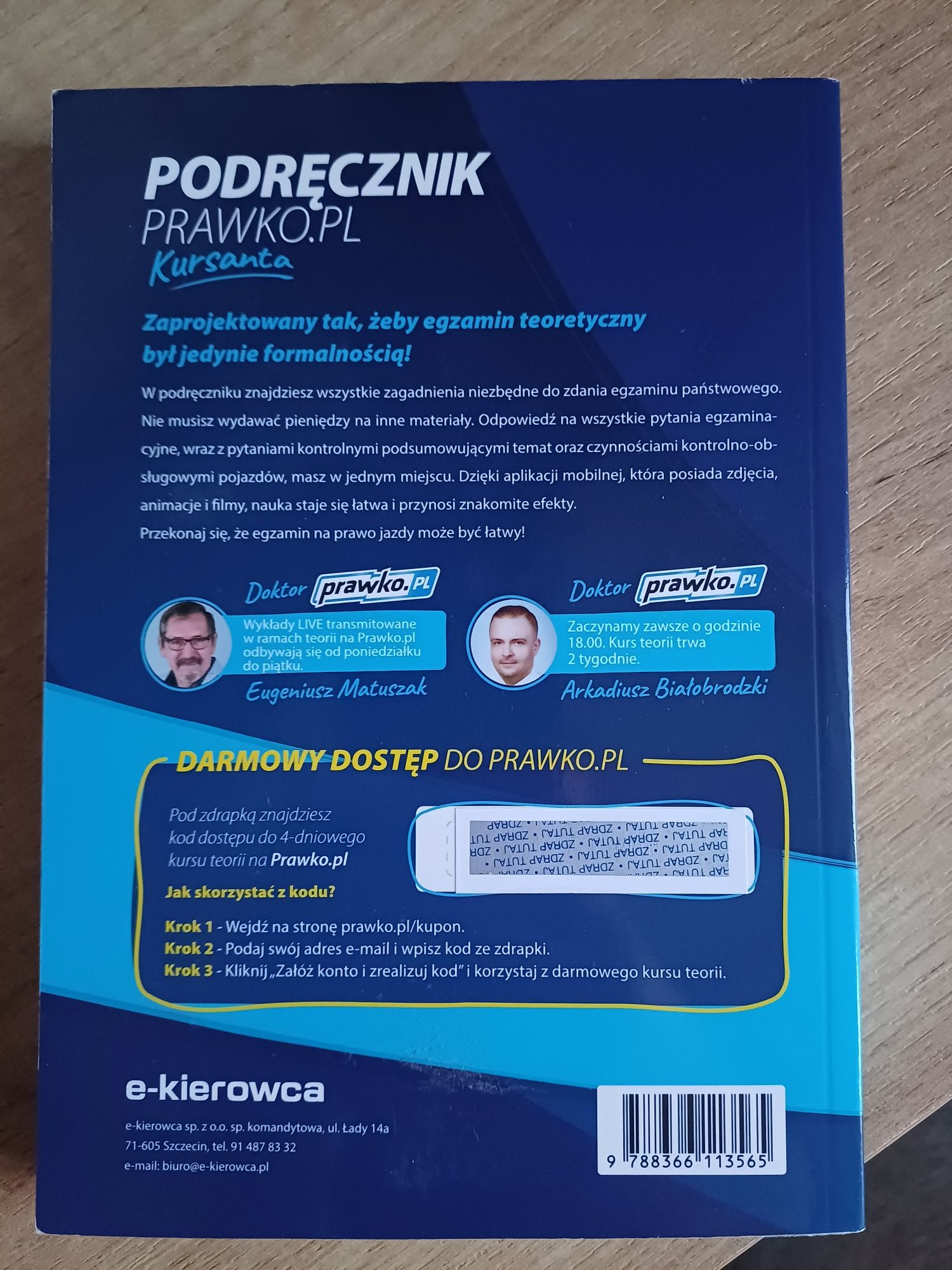 Podręcznik do nauki jazdy kat. B z płytą