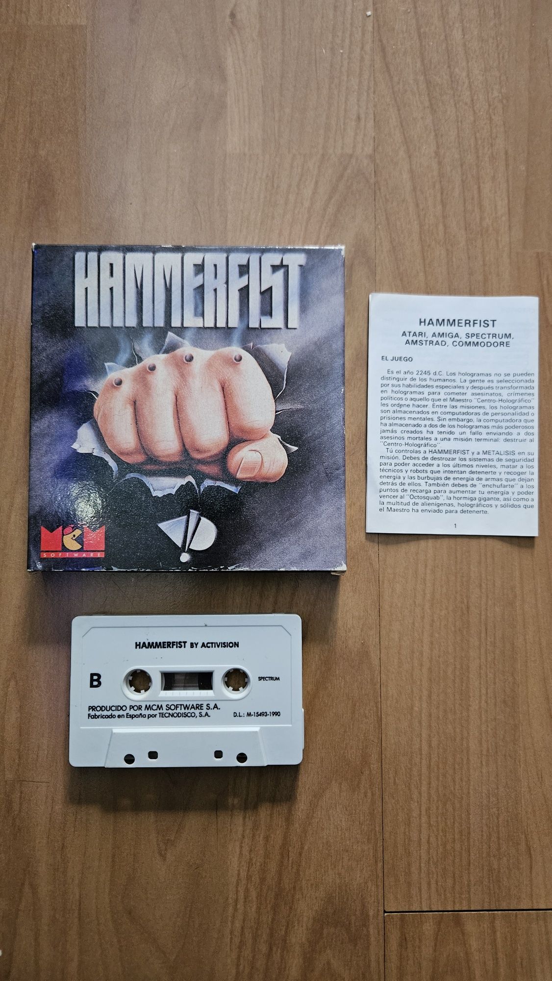 Jogo ZX Spectrum HammerFist (Original)